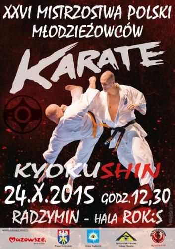 XXVI Mistrzostwach Polski Młodzieżowców w karate
