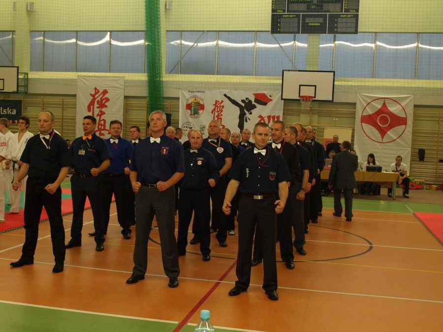 Prezentacja sędziów i zawodników